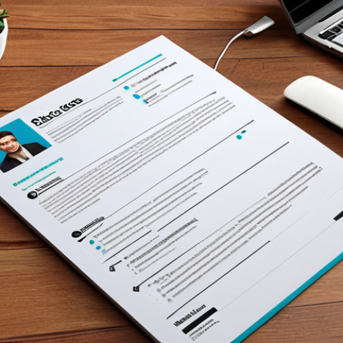 Home 11 **A vibrant, modern resume design. Clean layout with strategic use of white space. Highlights sections for project management, communication, and creative problem-solving skills. A professional headshot is subtly placed. Aim for a visual representation of a "carta de presentación al éxito" (letter of introduction to success).**