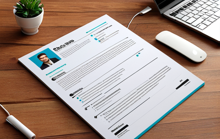 **A vibrant, modern resume design. Clean layout with strategic use of white space. Highlights sections for project management, communication, and creative problem-solving skills. A professional headshot is subtly placed. Aim for a visual representation of a "carta de presentación al éxito" (letter of introduction to success).**