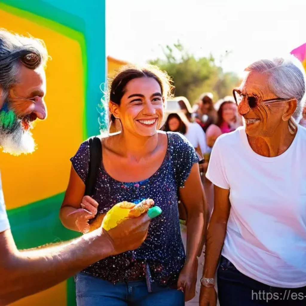 이벤트기획 성공 사례 분석 - **"A vibrant, immersive music festival in Andalusia, Spain. Diverse attendees of all ages (15+) are ...