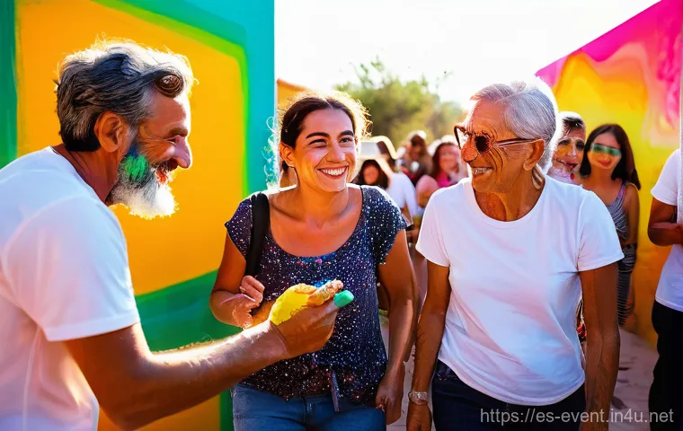 이벤트기획 성공 사례 분석 - **"A vibrant, immersive music festival in Andalusia, Spain. Diverse attendees of all ages (15+) are ...